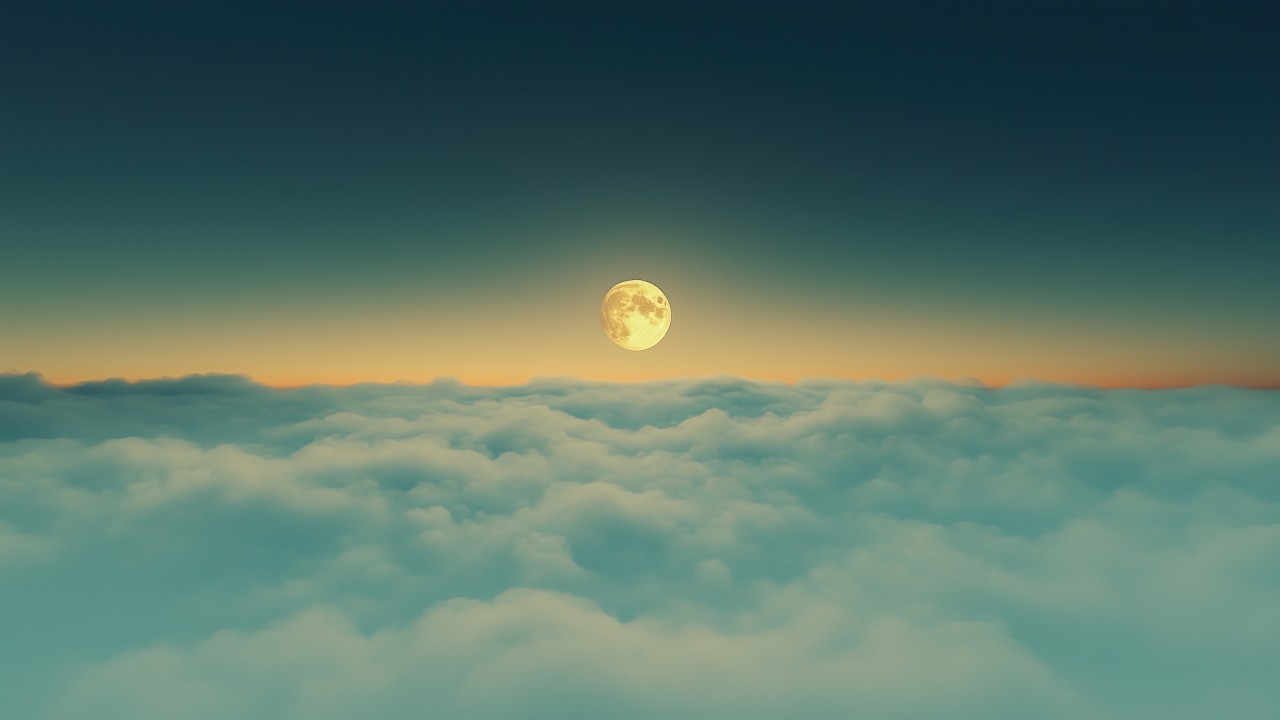 Sky wallpaper, gradient, peaceful, background for desktop wallpaper (horizontal)