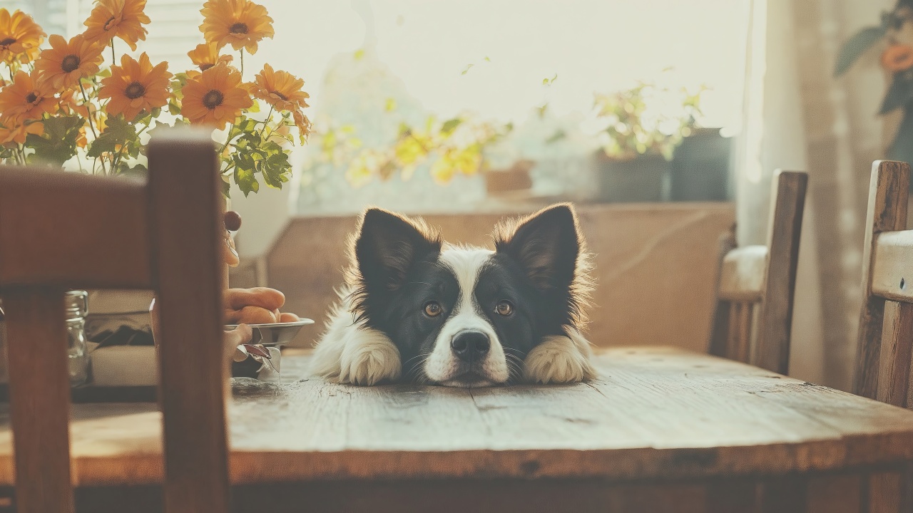 dogs thanksgiving wallpaper, gratitude, canine companions, background for desktop wallpaper (horizontal)