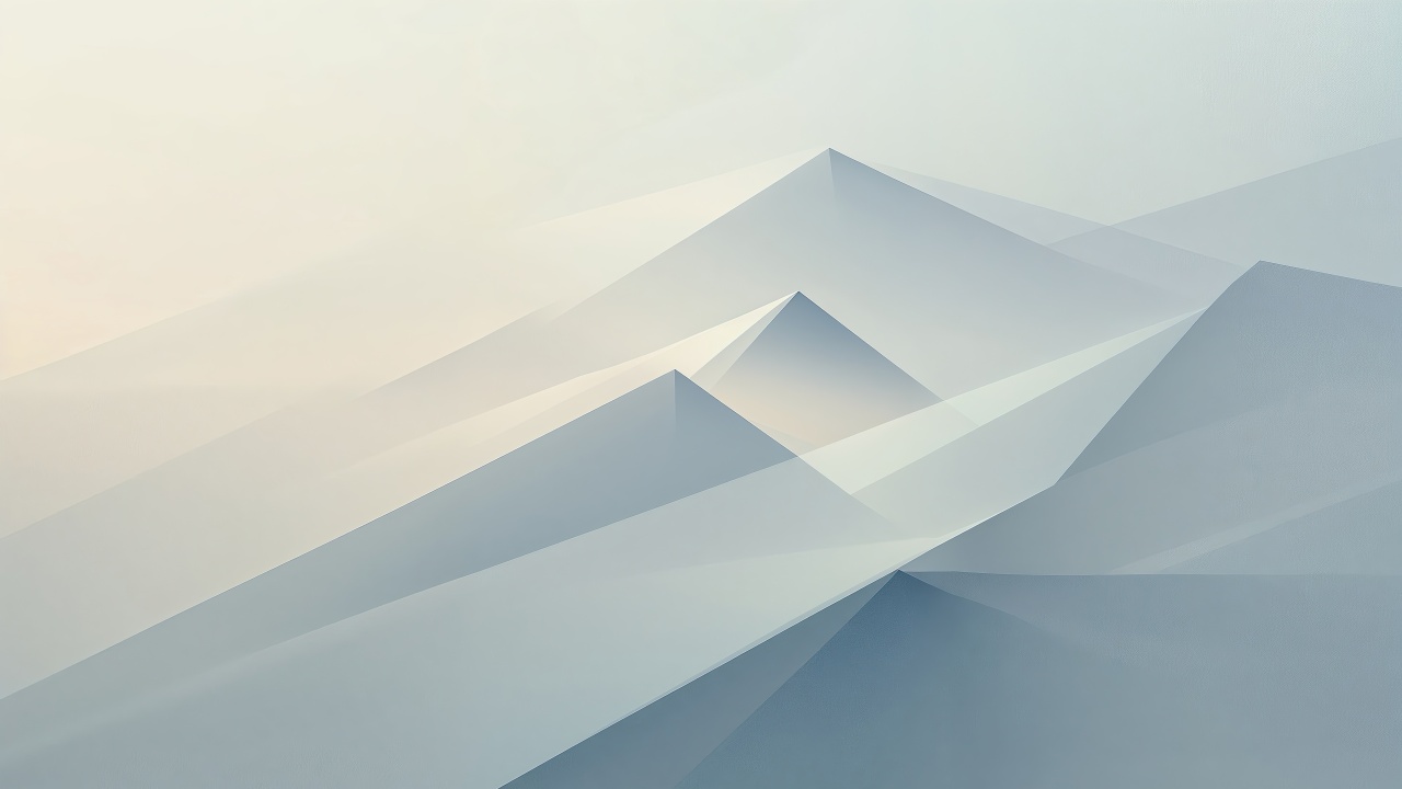 geometric mountain wallpaper, abstract design, artistic wallpaper, background for desktop wallpaper (horizontal)
