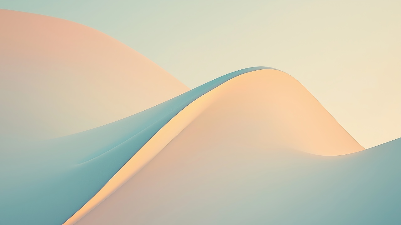 flow wallpaper, gradient flow, ethereal colors, background for desktop wallpaper (horizontal)