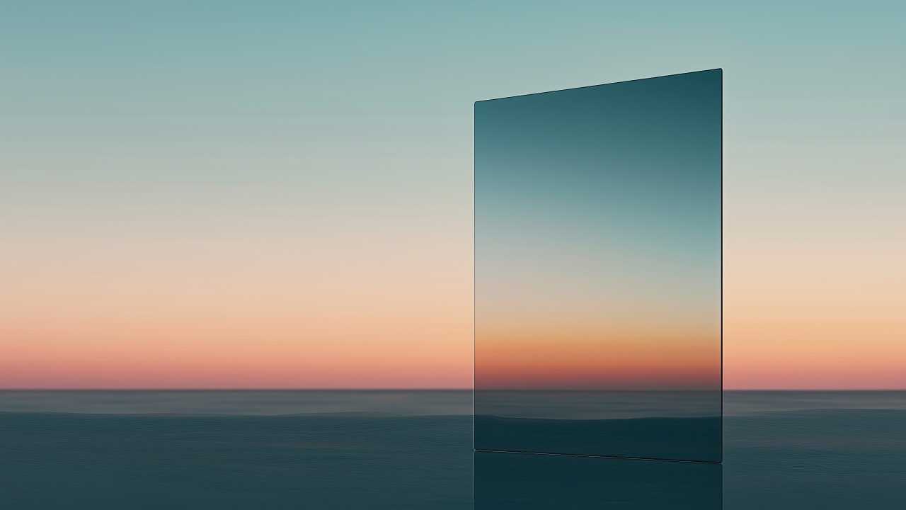 horizon wallpaper, abstract landscape, visual art, background for desktop wallpaper (horizontal)