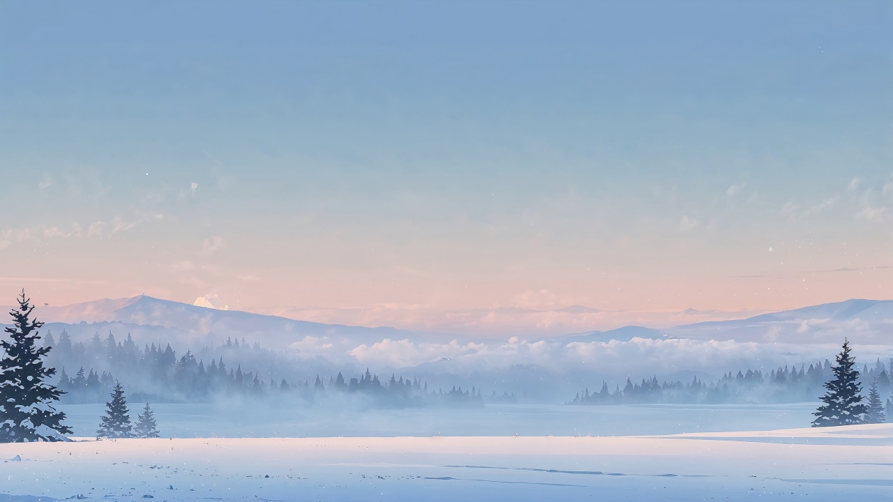 christmas wallpaper wallpaper, winter wonderland, holiday decor, background for desktop wallpaper (horizontal)