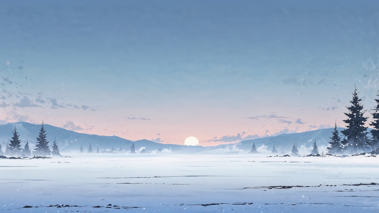 christmas wallpaper wallpaper, winter wonderland, festive decorations, background for desktop wallpaper (horizontal)