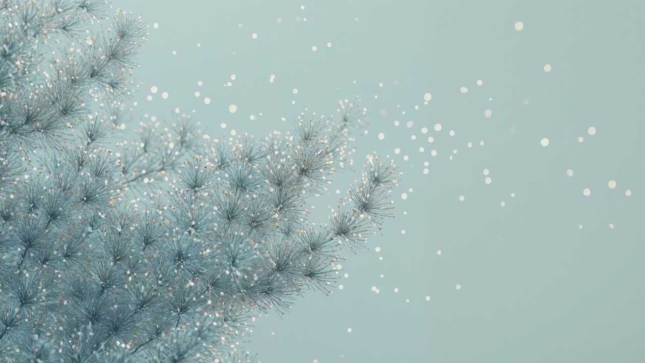 christmas wallpaper, minimal design, holiday decor, background for desktop wallpaper (horizontal)