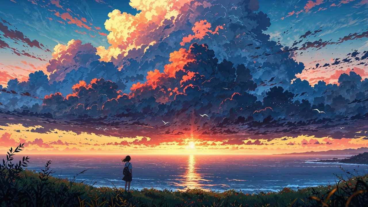 tranquil sea wallpaper, nature background, nature wallpaper, background for desktop wallpaper (horizontal)