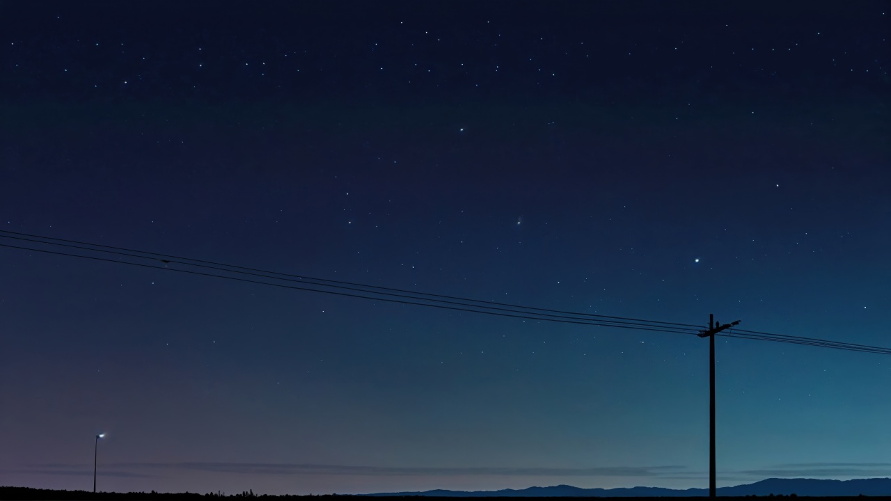 night wallpaper wallpaper, power line, power lines, background for desktop wallpaper (horizontal)
