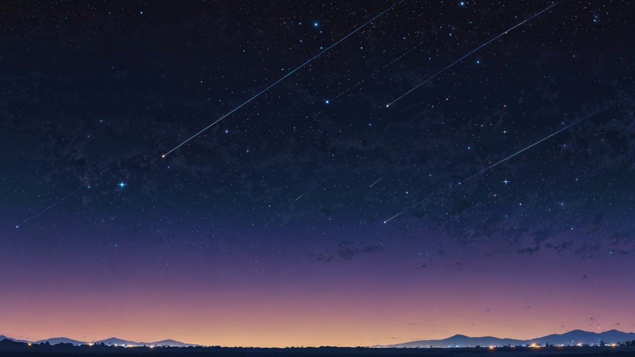 stars background wallpaper, atmospheric colors, colorful skies, background for desktop wallpaper (horizontal)