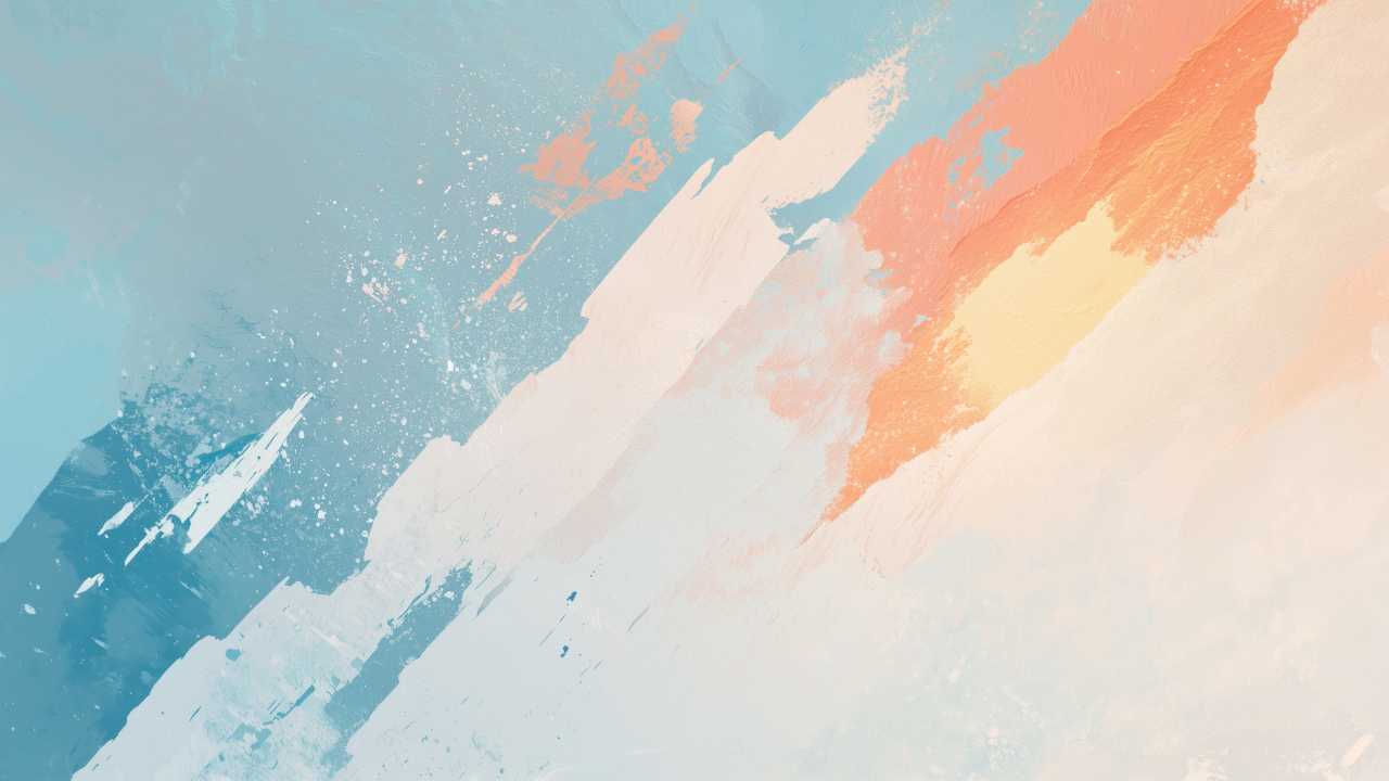 paint strokes wallpaper, minimalist background, color contrast, background for desktop wallpaper (horizontal)