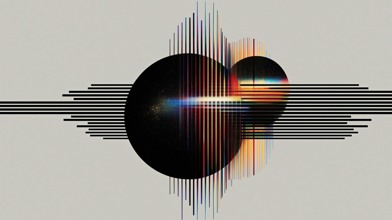 retro vibe wallpaper, space aesthetics, psychedelic art, background for desktop wallpaper (horizontal)