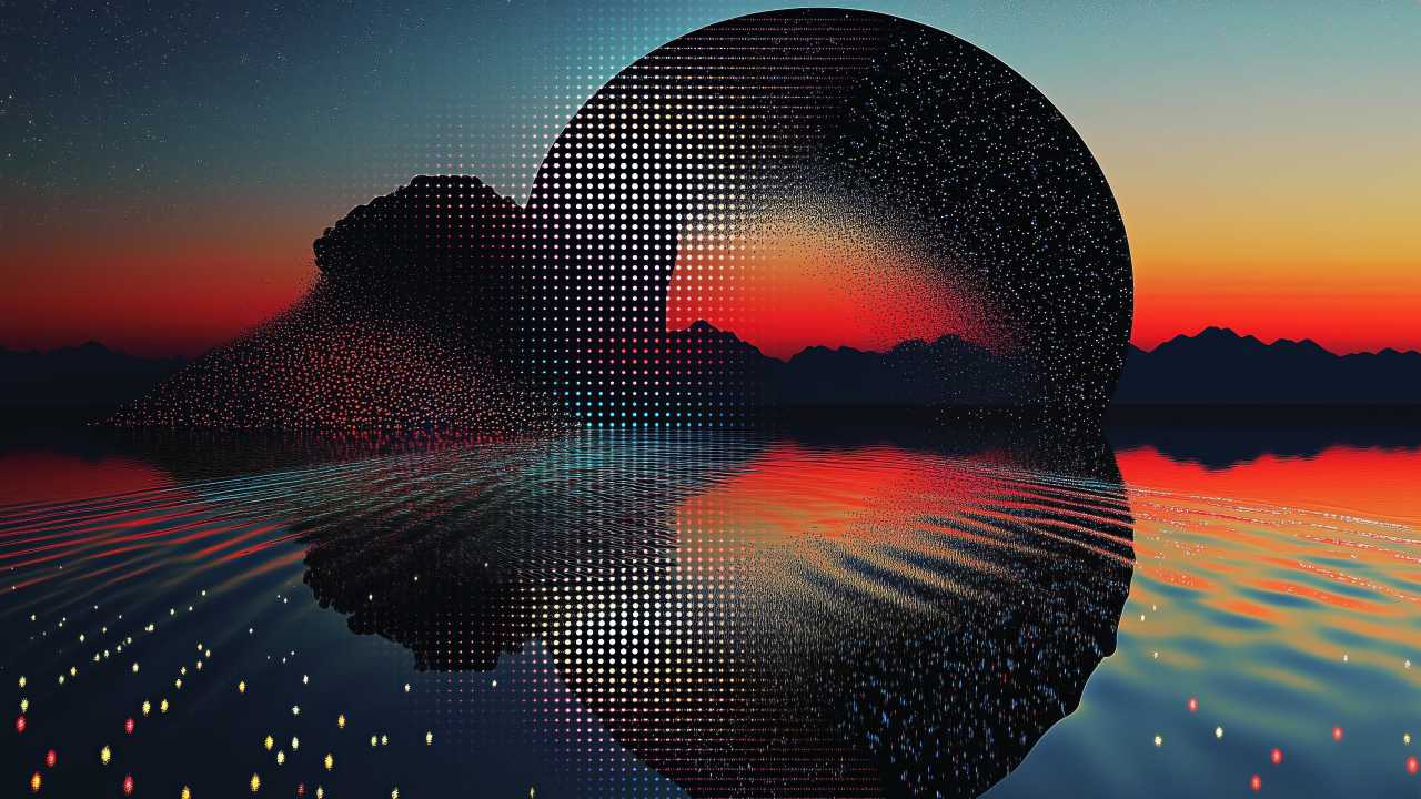 80s aesthetic wallpaper, retro patterns, dreamy aesthetics, background for desktop wallpaper (horizontal)