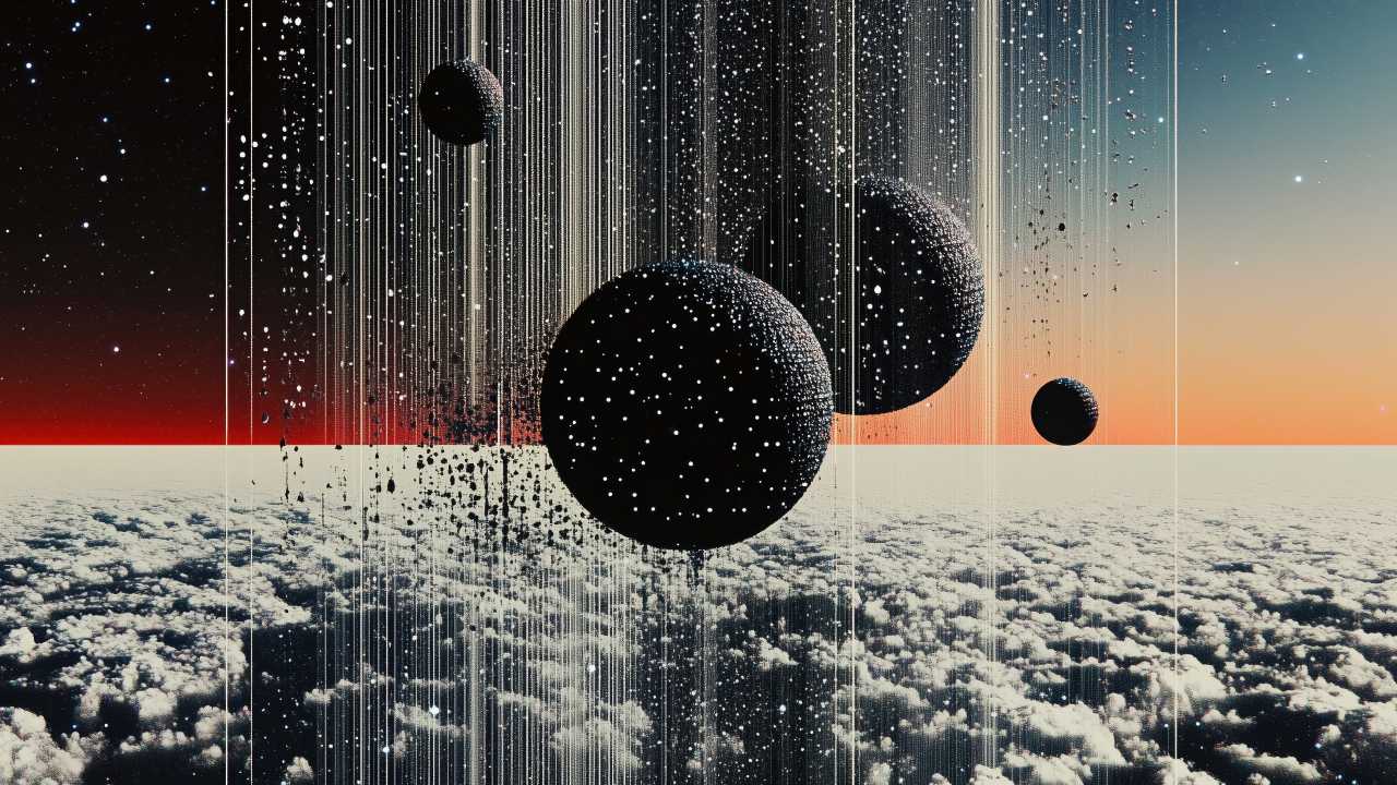 wormhole wallpaper, star systems, black holes, background for desktop wallpaper (horizontal)