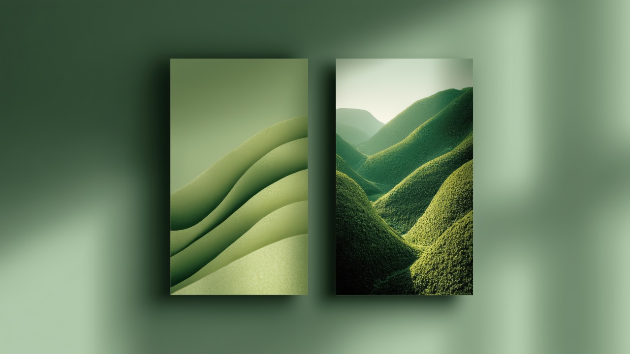 patterns wallpaper, plant art, eco friendly design, background for desktop wallpaper (horizontal)