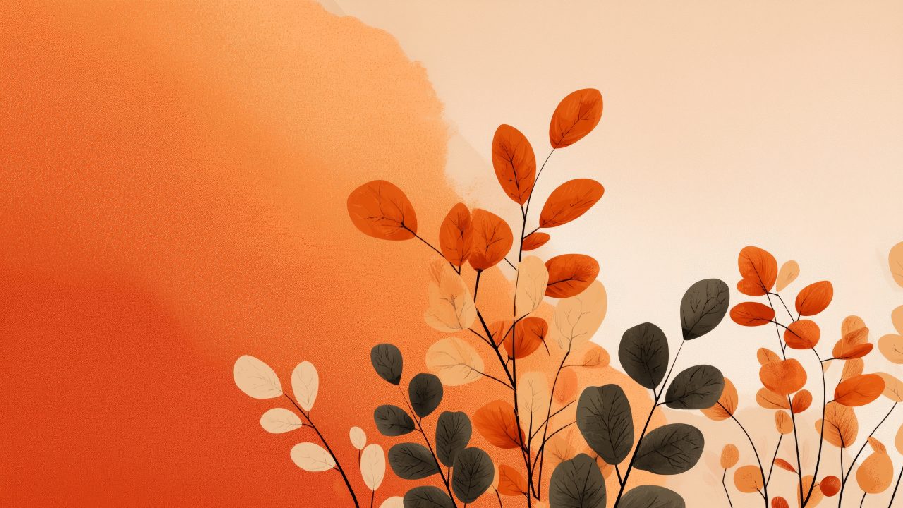 fall colors wallpaper, leaf peeping, forest trails, background for desktop wallpaper (horizontal)