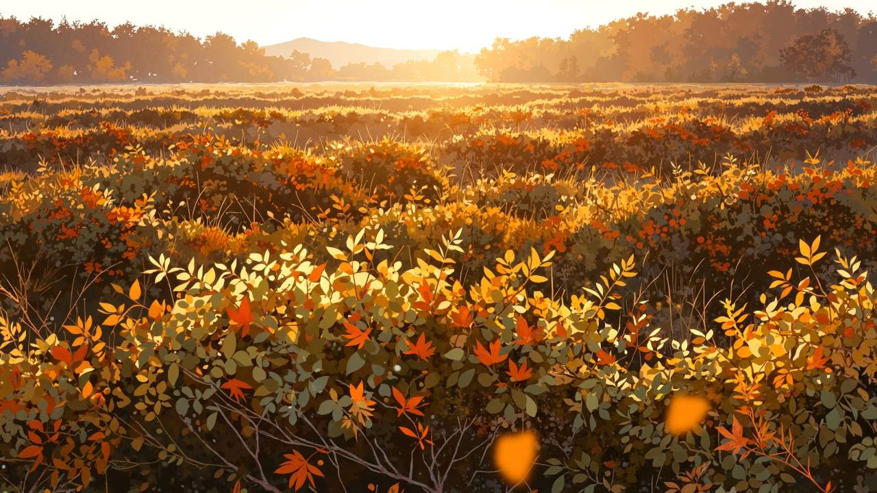 autumn landscapes wallpaper, colorful landscapes, picturesque views, background for desktop wallpaper (horizontal)