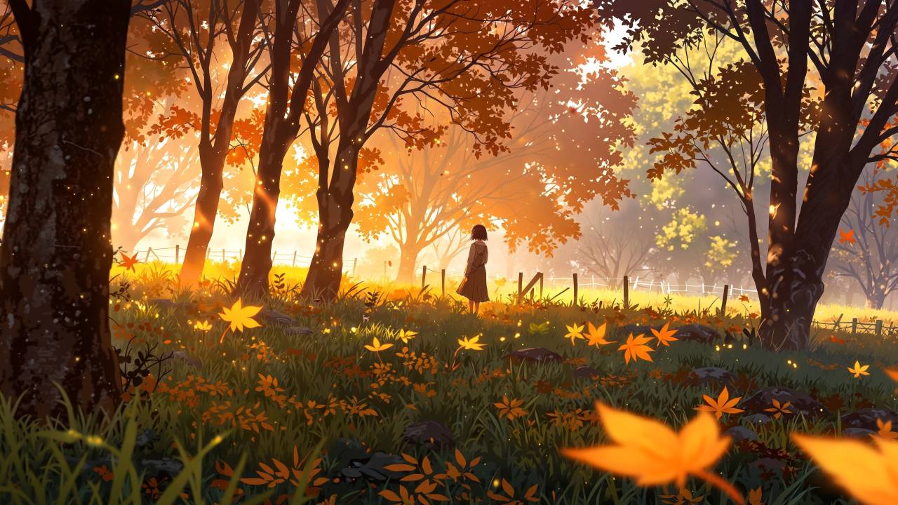 fall outfits wallpaper, cozy sweaters, warm layers, background for desktop wallpaper (horizontal)