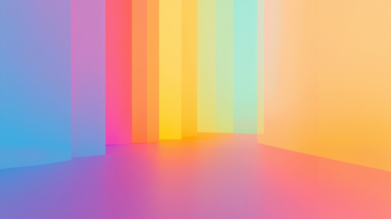 gradient glass wallpaper, artistic glassware, interior decor, background for desktop wallpaper (horizontal)