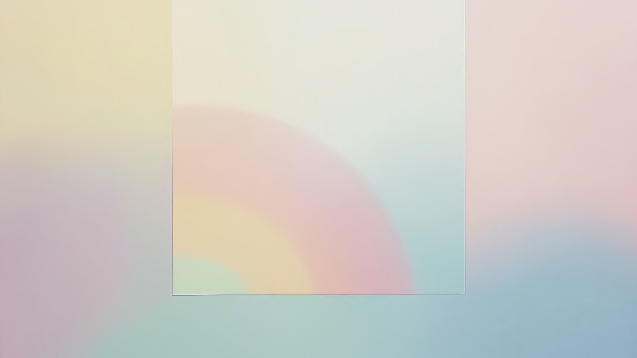pastel aesthetics wallpaper, frosted glass design, modern technology, background for desktop wallpaper (horizontal)
