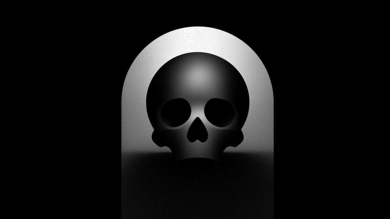 spooky art wallpaper, spooky aesthetics, dark mood, background for desktop wallpaper (horizontal)