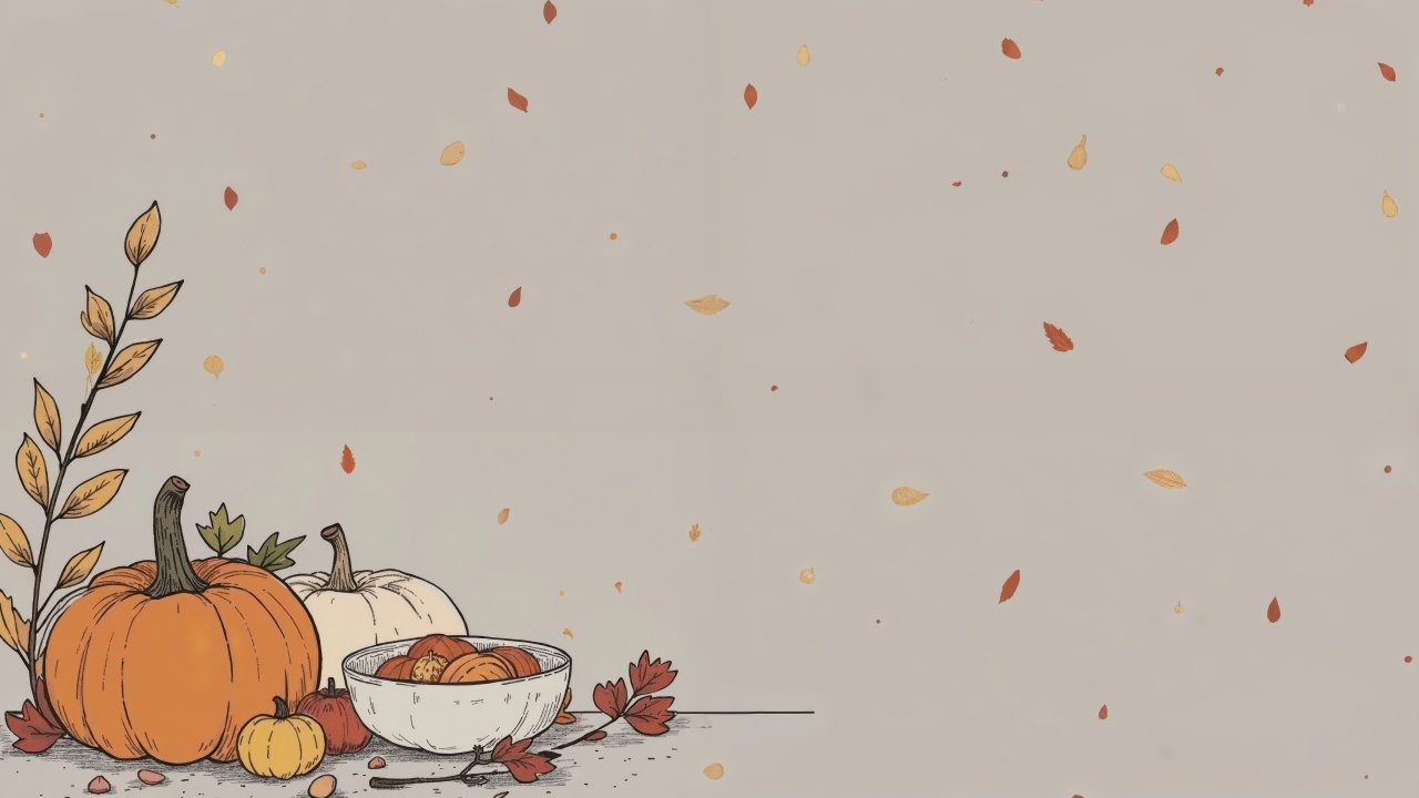 clip art wallpaper, holiday clipart, culinary clip art, background for desktop wallpaper (horizontal)