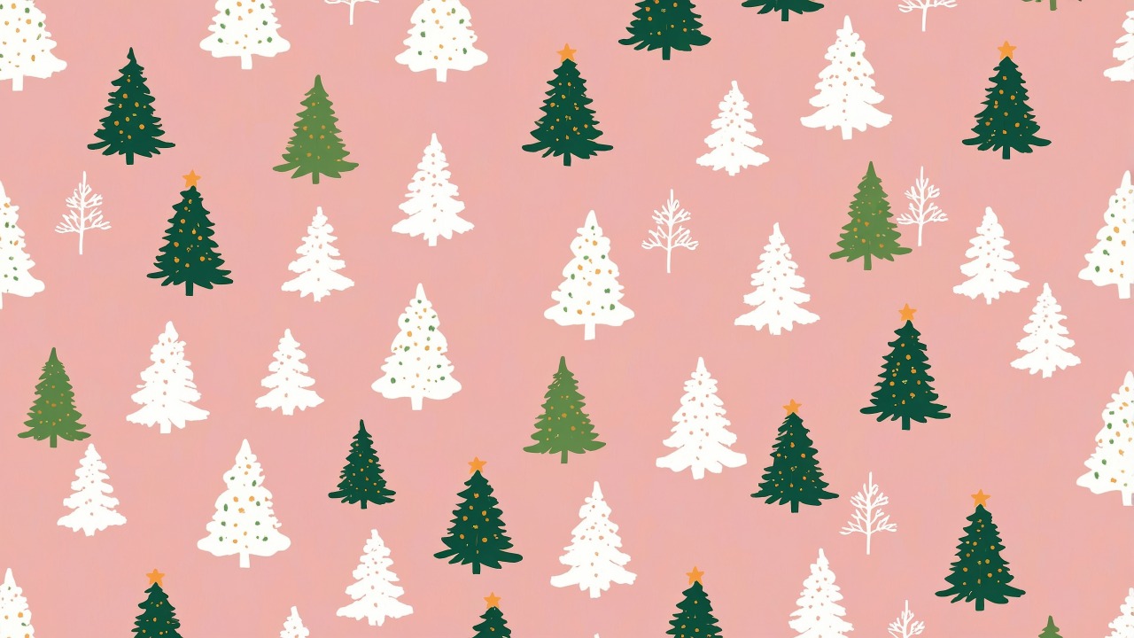 christmas tree ornaments wallpaper, winter scenes, christmas ornaments, background for desktop wallpaper (horizontal)