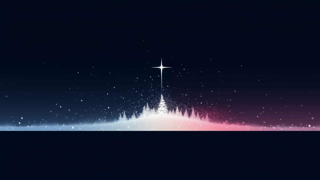star wallpaper, snowy sky, constellations, background for desktop wallpaper (horizontal)