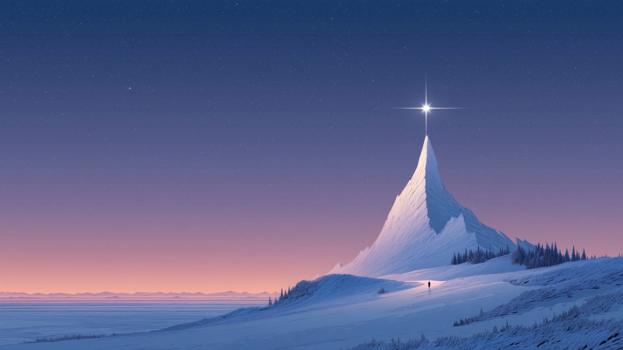 holiday lights wallpaper, cozy evenings, twinkling lights, background for desktop wallpaper (horizontal)