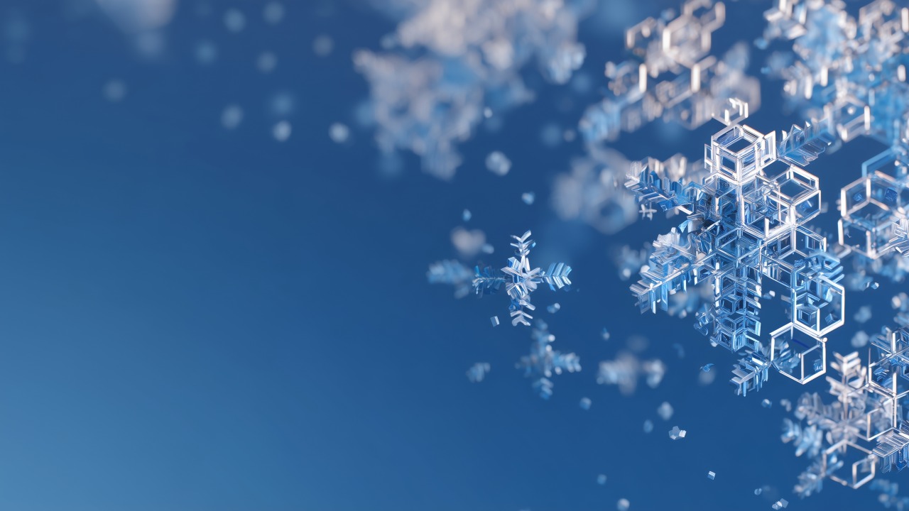 snow patterns wallpaper, nature textures, cool color palette, background for desktop wallpaper (horizontal)