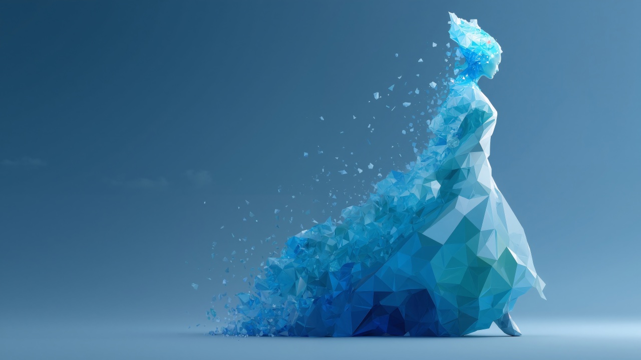 ice art wallpaper, magical ice, snow and ice festival, background for desktop wallpaper (horizontal)