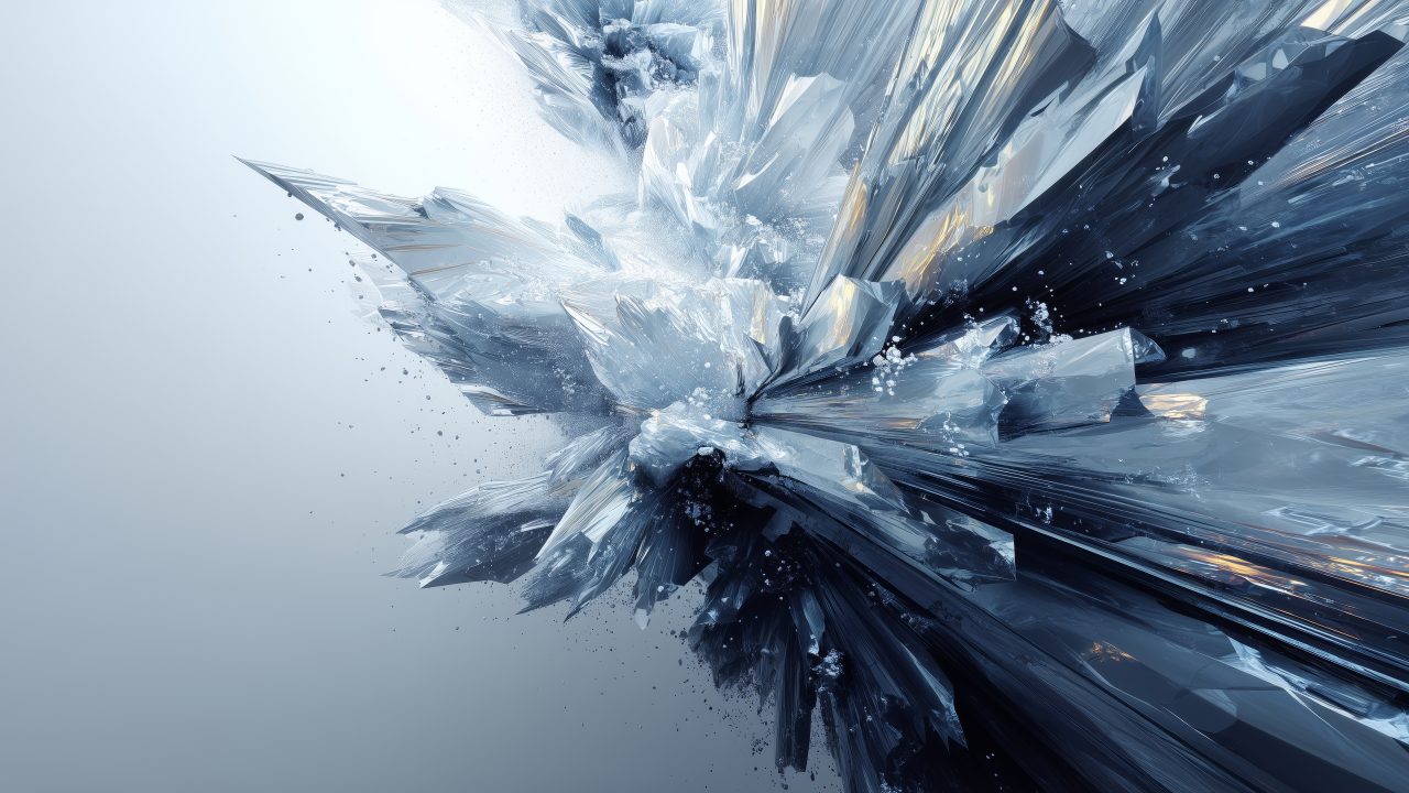 ice texture wallpaper, blue hues, abstract ice, background for desktop wallpaper (horizontal)