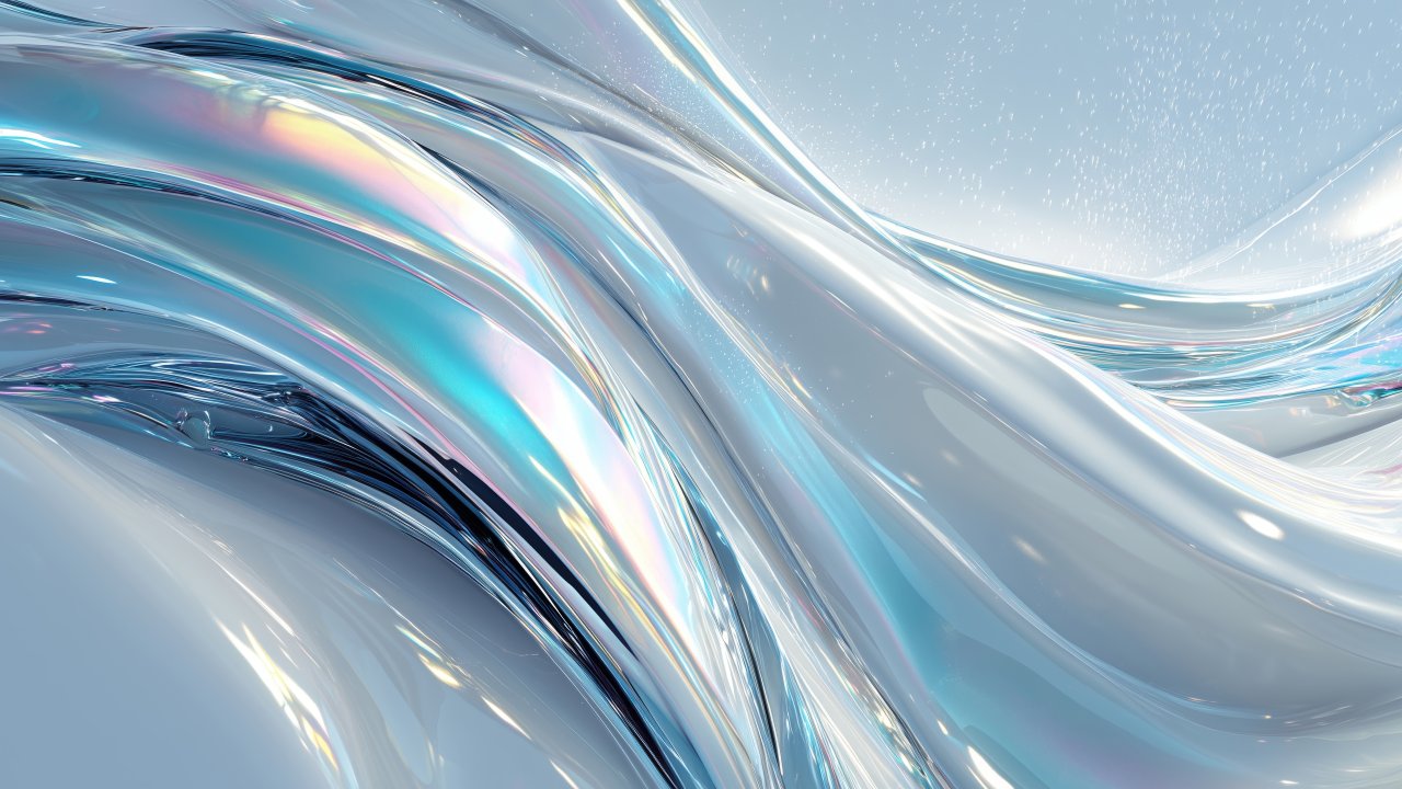 vibrant wave patterns wallpaper, artistic wave forms, smooth gradient art, background for desktop wallpaper (horizontal)