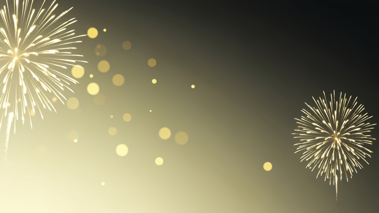 fireworks wallpaper, countdown, champagne toast, background for desktop wallpaper (horizontal)