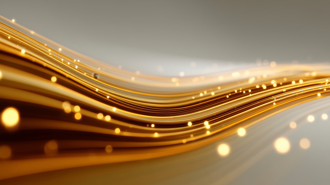 gold party decorations wallpaper, sequins, event decorations, background for desktop wallpaper (horizontal)