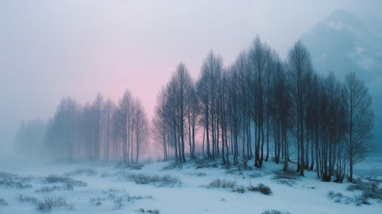 haunting beauty wallpaper, surreal, enchanting, background for desktop wallpaper (horizontal)