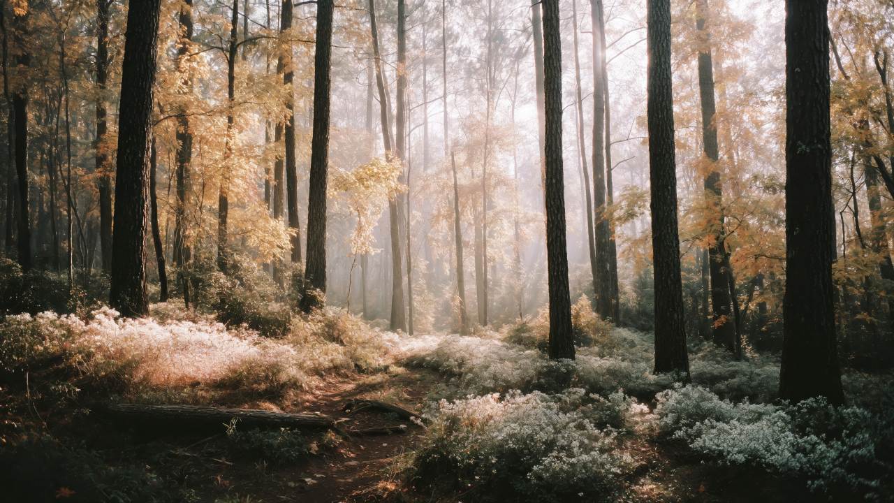 fairy tale wallpaper, dreamcore, soft-focus, background for desktop wallpaper (horizontal)