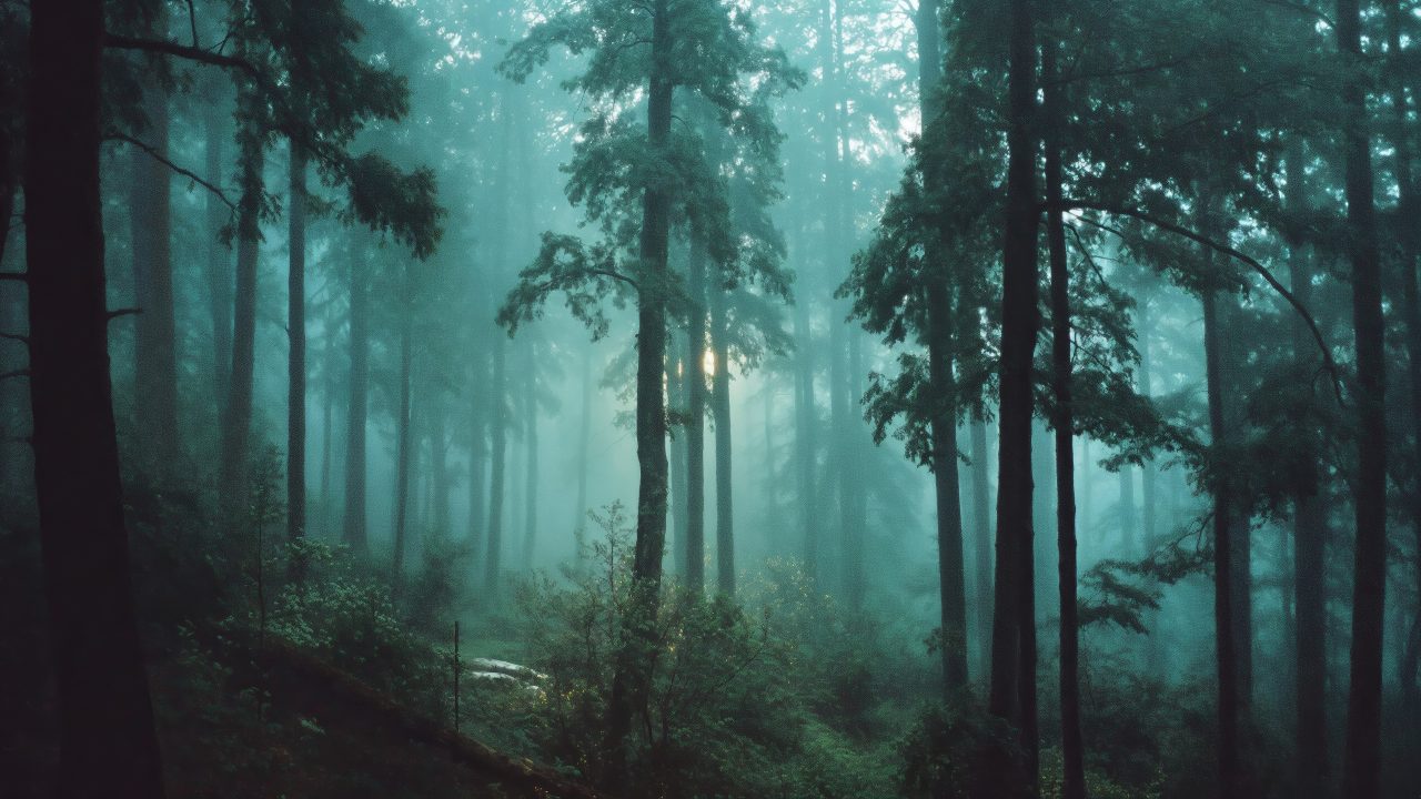 ethereal glow wallpaper, fantasy landscape, tranquil vibes, background for desktop wallpaper (horizontal)