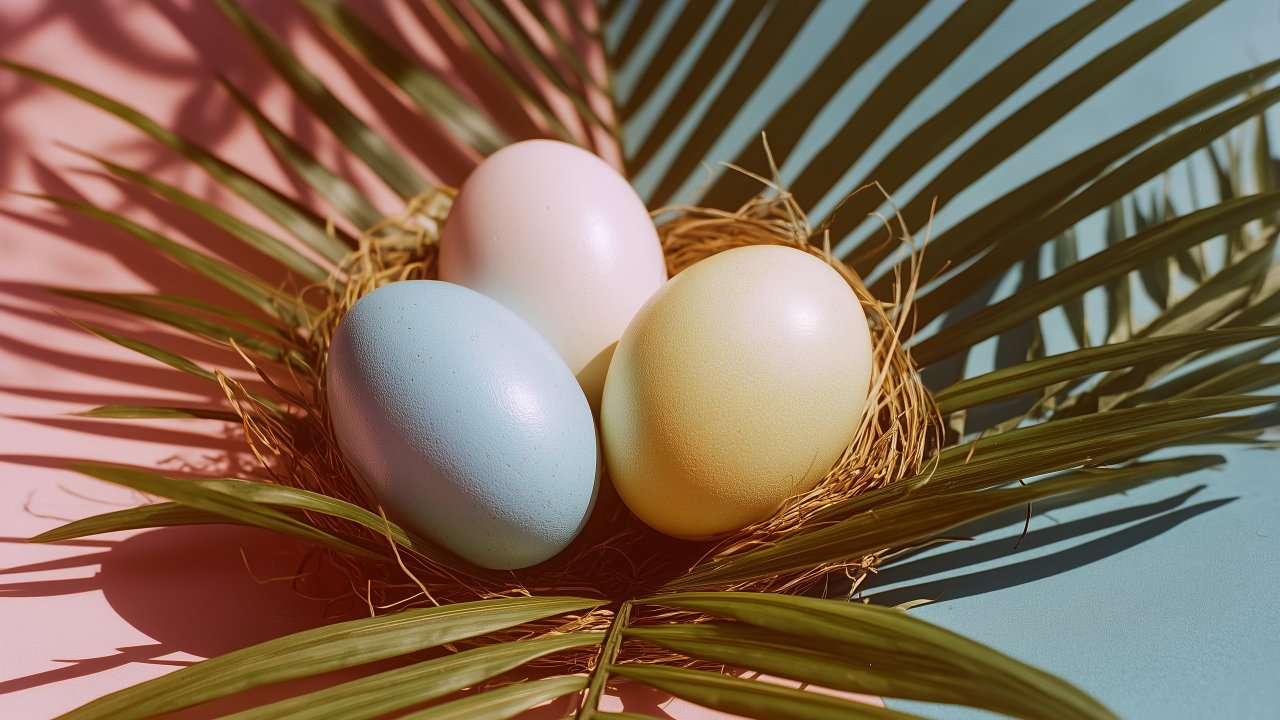 holiday crafts wallpaper, creative projects, spring celebration, background for desktop wallpaper (horizontal)