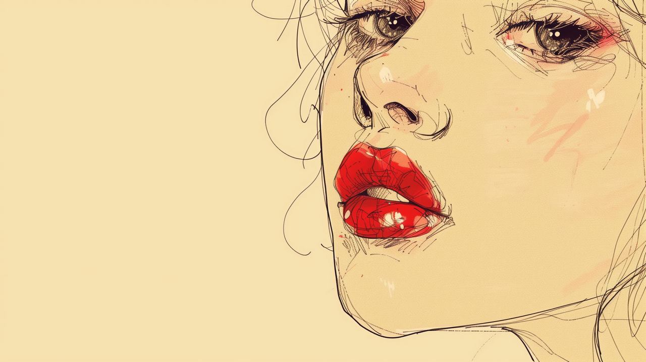 girl wallpaper, beauty, cosmetics, background for desktop wallpaper (horizontal)