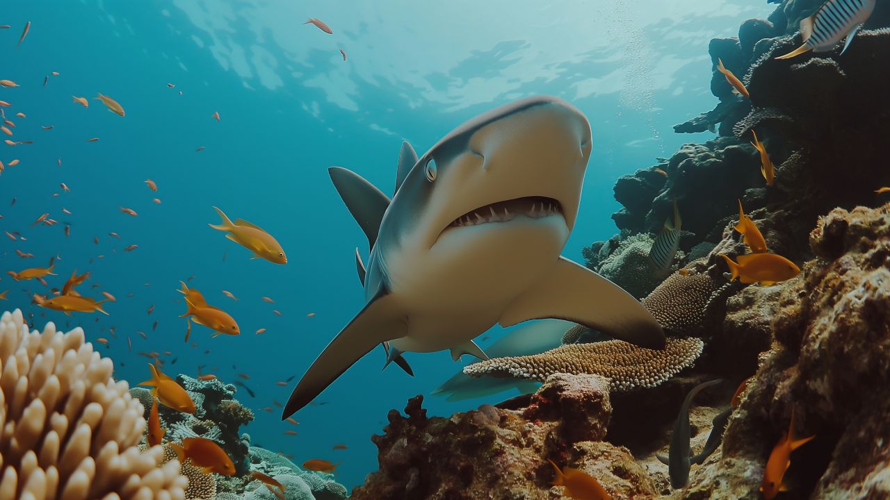 Similan Islands wallpaper, scuba diving, marine biodiversity, background for desktop wallpaper (horizontal)