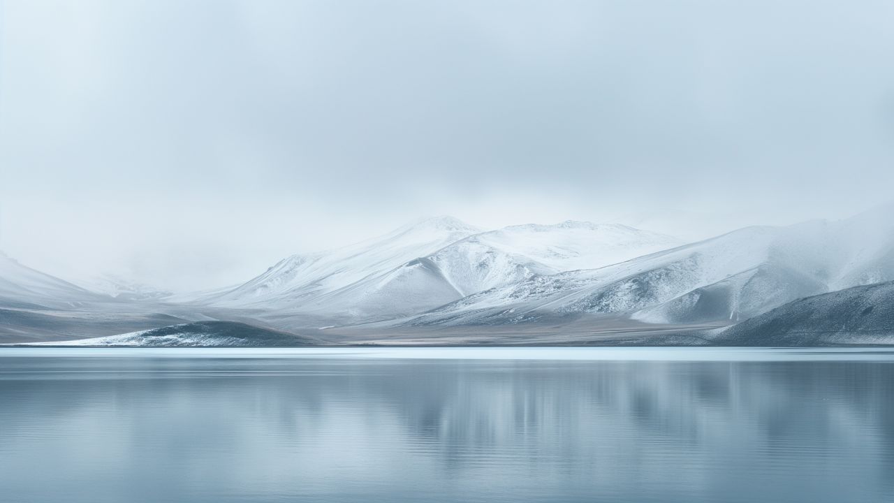 Lake Issyk-Kul wallpaper, pristine landscapes, majestic mountains, background for desktop wallpaper (horizontal)