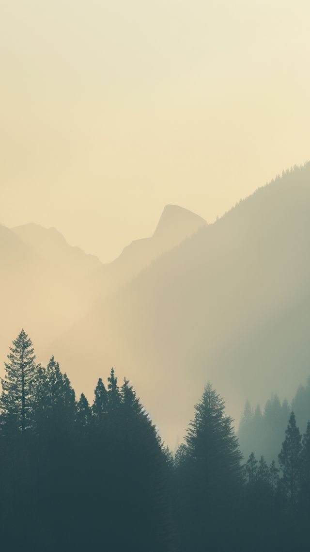Yosemite wallpaper, outdoor beauty, scenic view, background for mobile wallpaper (vertical)
