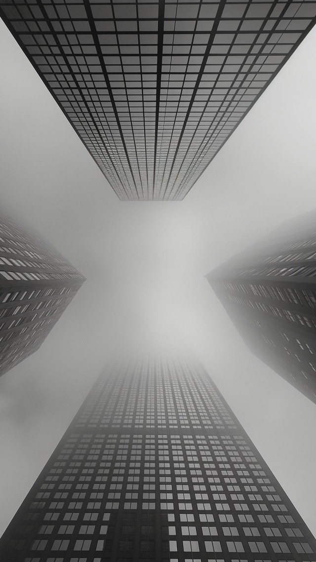 skyscraper wallpaper, city view, architecture, background for mobile wallpaper (vertical)