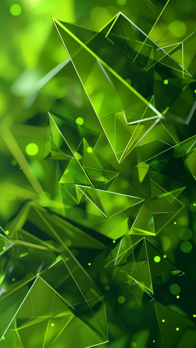 polygon wallpaper, vibrant colors, geometric pattern, background for mobile wallpaper (vertical)