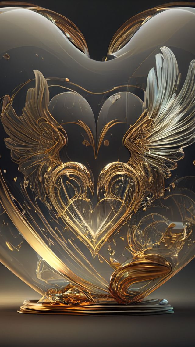 love wallpaper, 3d, romance, background for mobile wallpaper (vertical)