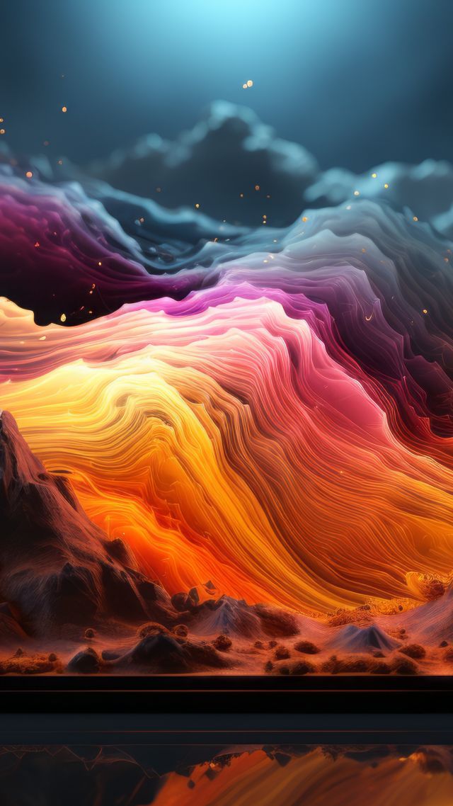 Windows 11 wallpaper, high resolution, 4K, background for mobile wallpaper (vertical)