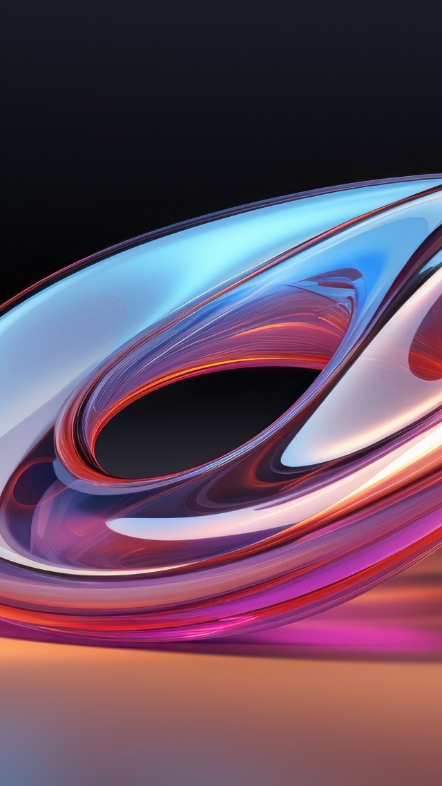 abstract wallpaper, reflections, undulations, background for mobile wallpaper (vertical)