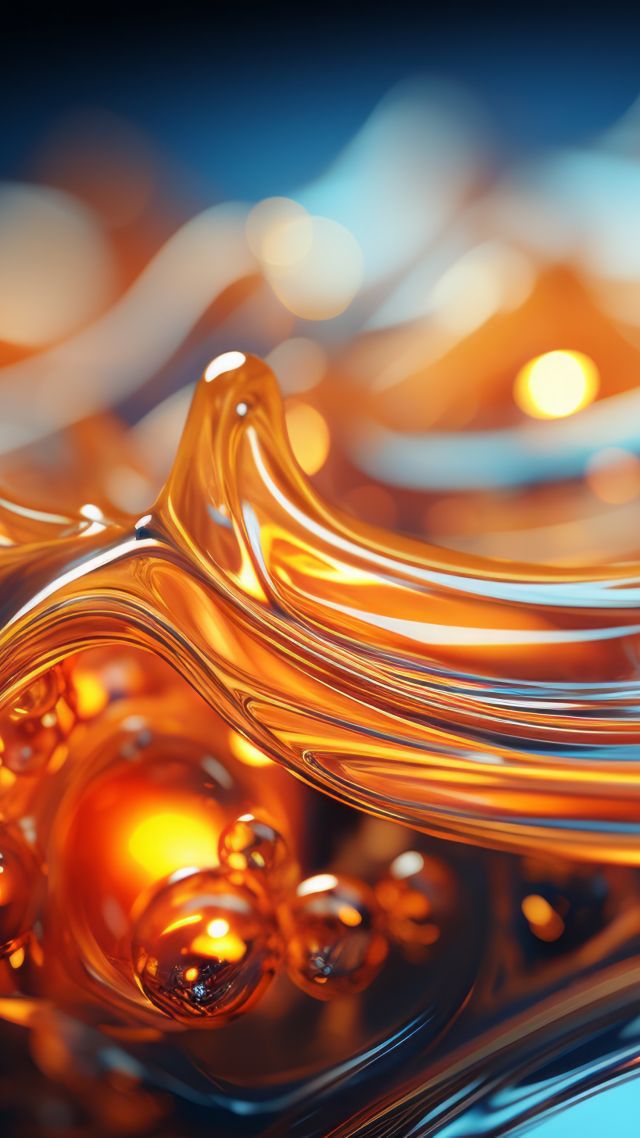 abstract wallpaper, ripples, fluid, background for mobile wallpaper (vertical)