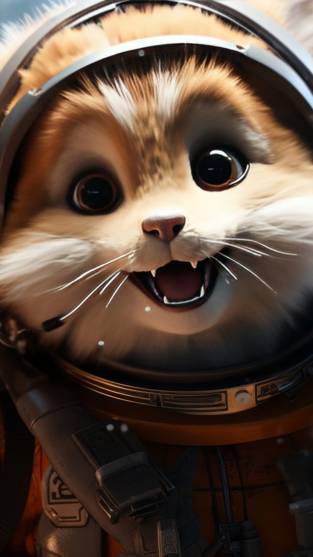 fox wallpaper, space, user avatar, background for mobile wallpaper (vertical)