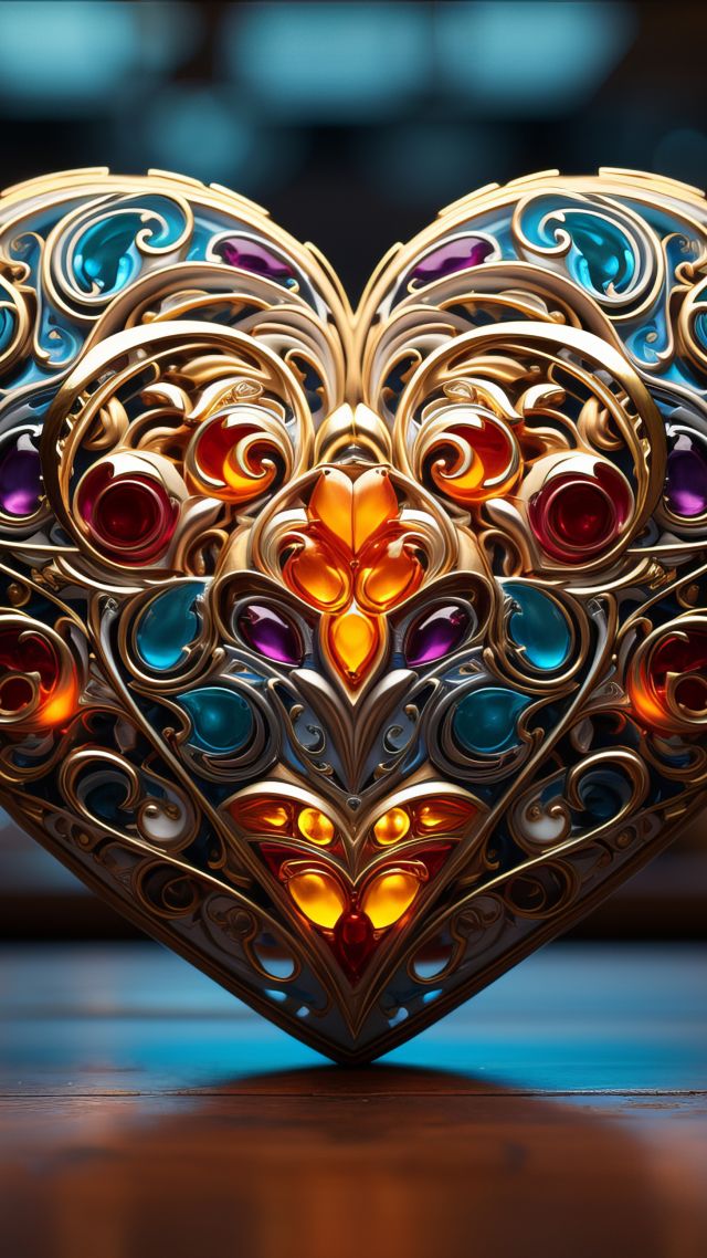 colorful wallpaper, vibrant, sparkling, background for mobile wallpaper (vertical)