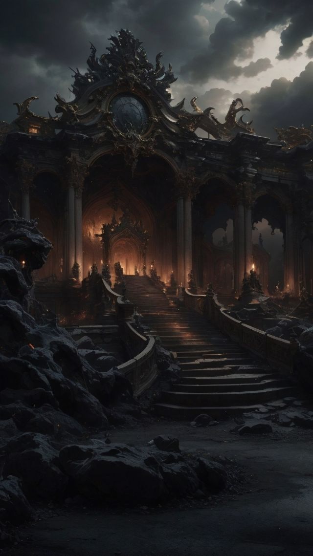 forest wallpaper, haunted, dark, background for mobile wallpaper (vertical)