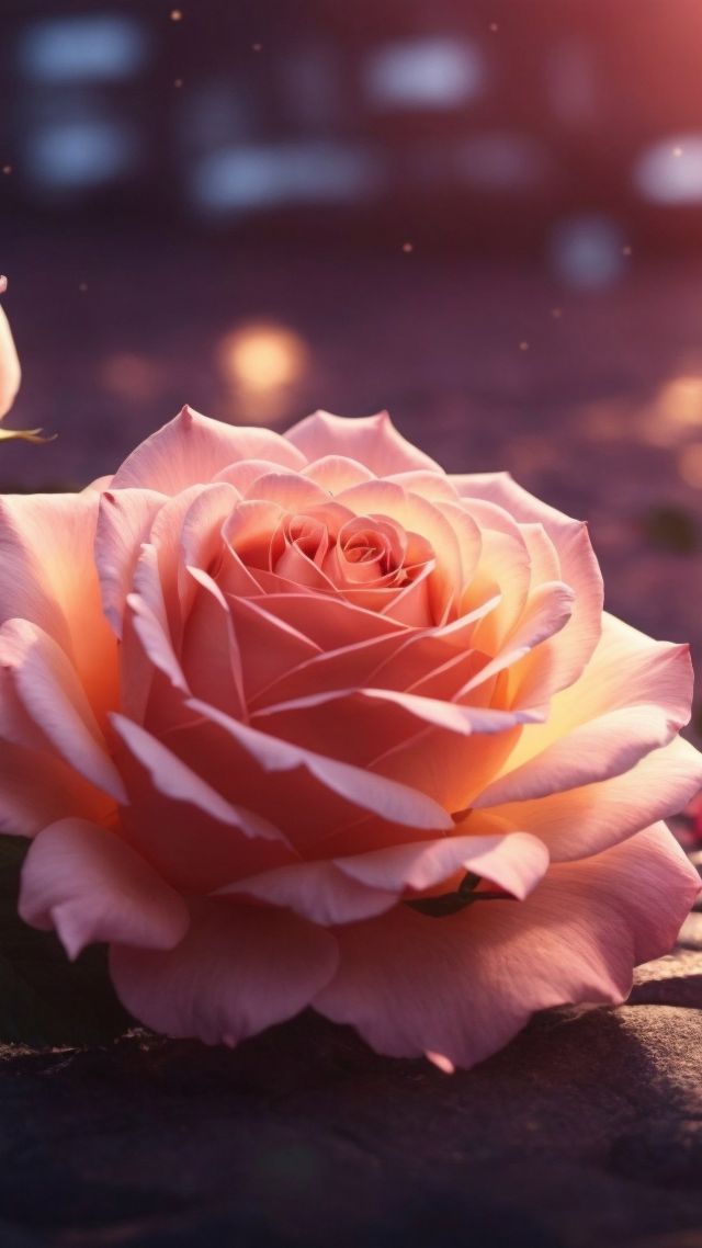 flowers wallpaper, blooming, garden, background for mobile wallpaper (vertical)